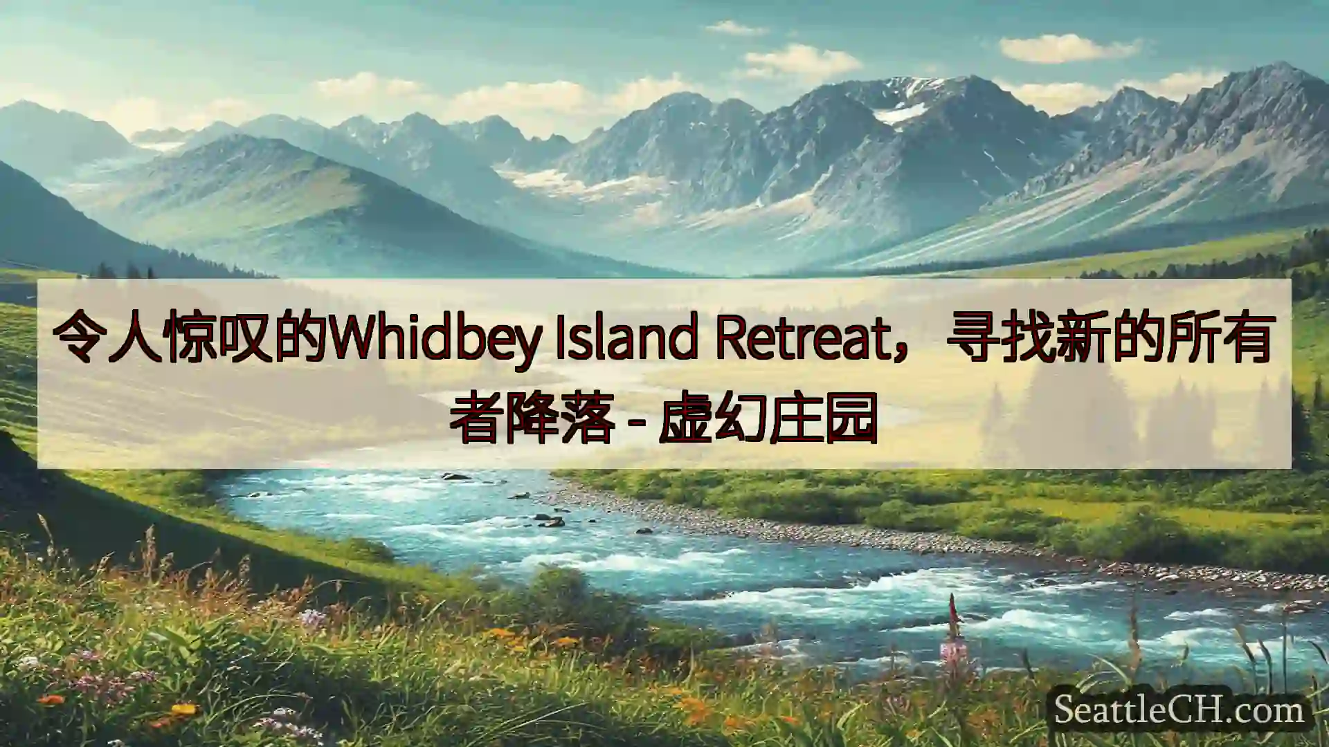 西雅图新闻 令人惊叹的Whidbey Island
