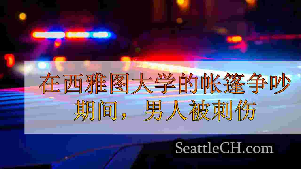 在西雅图大学区的帐篷争吵期间，男人被刺伤