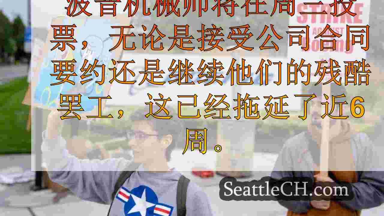 工会工人周三对提案进行投票