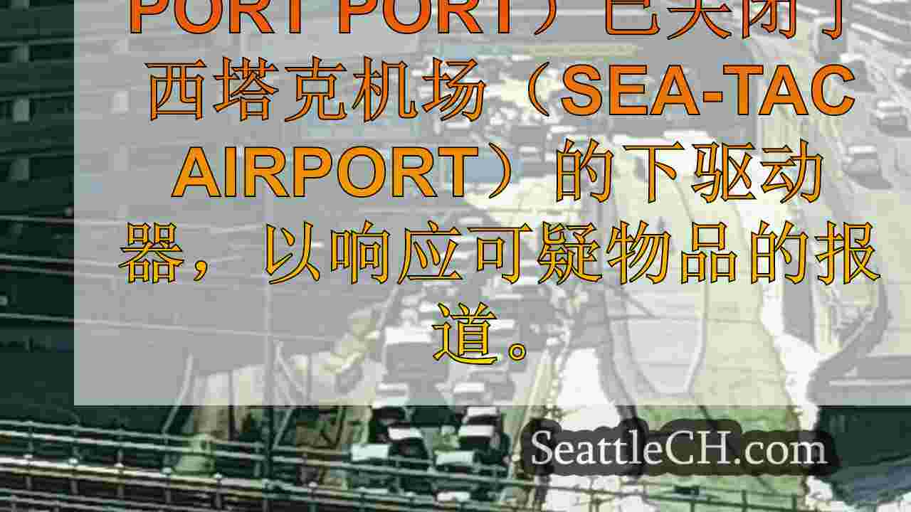 海上机场因可疑物品的报告而部分关闭