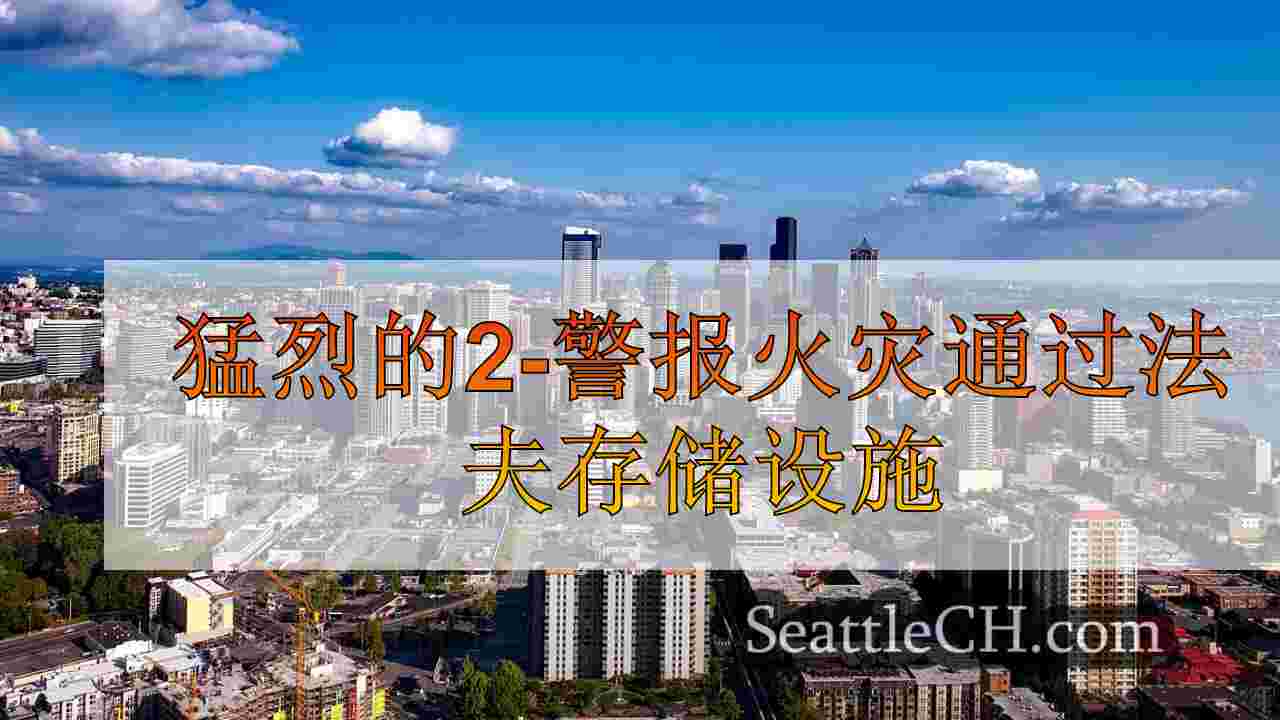 猛烈的2-警报火灾通过法夫存储设施