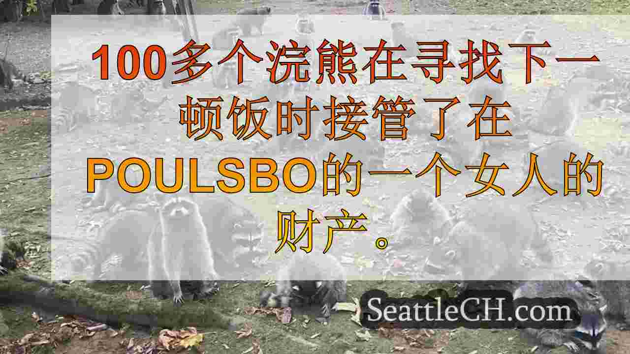 “在浣熊土地上脱颖而出”：野生动植物操作员帮助解决女人的浣熊问题
