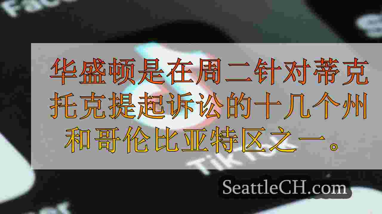 西澳在十多个州起诉Tiktok声称平台损害青年心理健康的国家中