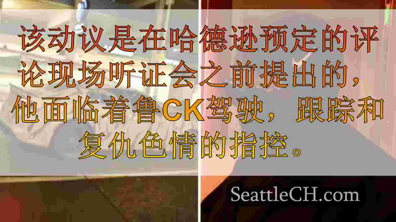 西雅图的“贝尔敦地狱猫”鲁ck驾驶审判延迟，法院要求出现