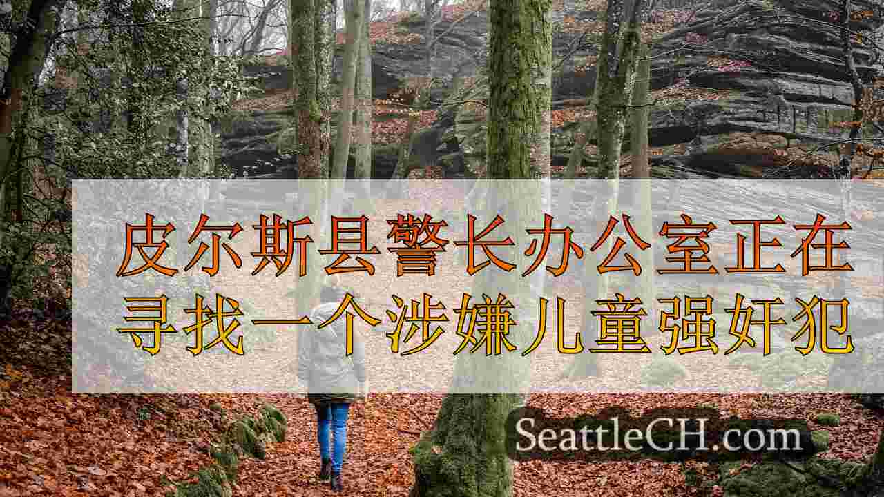 皮尔斯县警长办公室正在寻找一个涉嫌儿童强奸犯