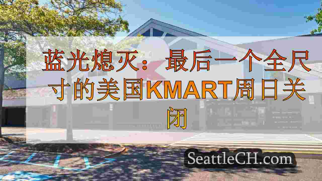 蓝光熄灭：最后一个全尺寸的美国KMART周日关闭