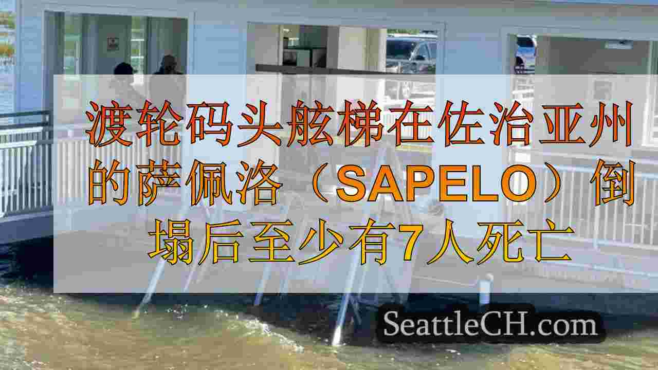 在佐治亚州的萨佩洛岛（Sapelo Island）崩溃后，至少有7人死亡
