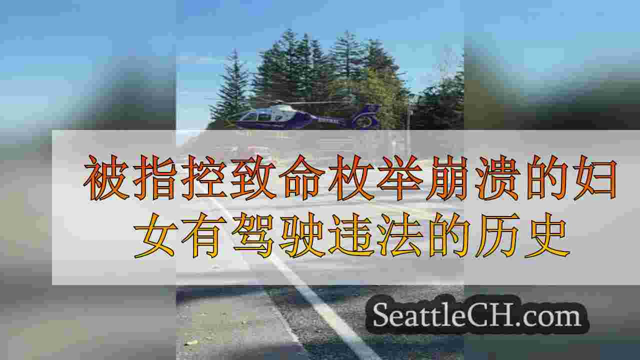 被指控致命的枚举崩溃的妇女有驾驶违法的历史
