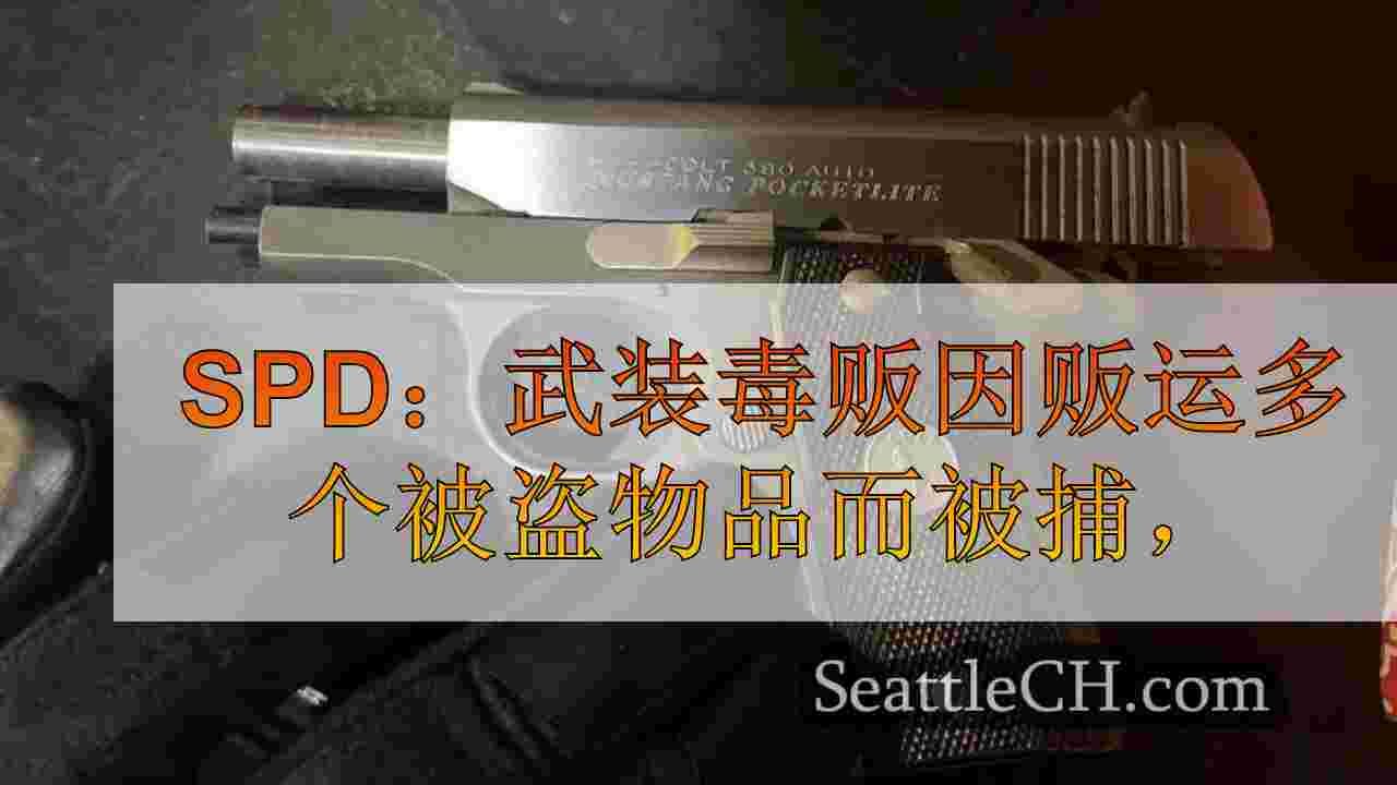 SPD：武装毒贩因贩运多个被盗物品，西雅图市中心的麻醉品而被捕