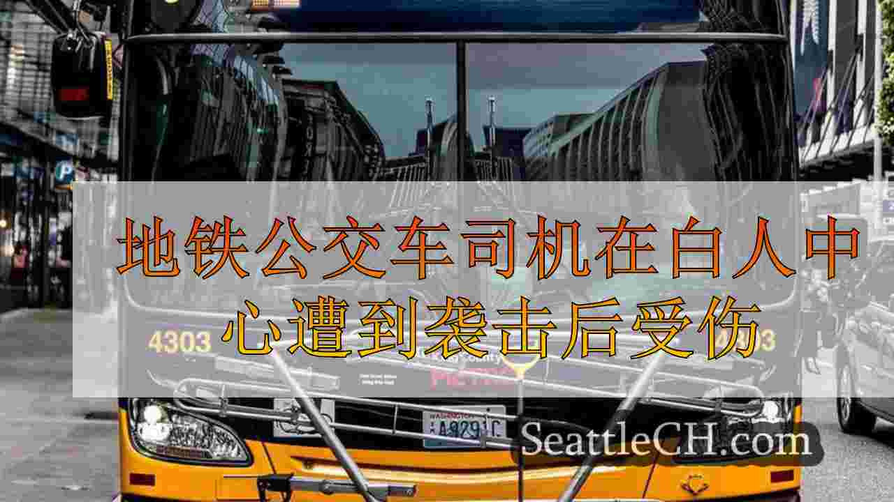 地铁公交车司机在白人中心遭到袭击后受伤