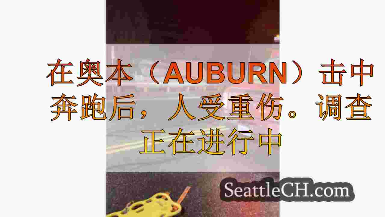 在奥本（Auburn）击中奔跑后，人受重伤。调查正在进行中