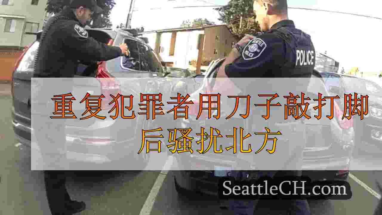 重复犯罪者在北西雅图追赶脚后用刀子骚扰
