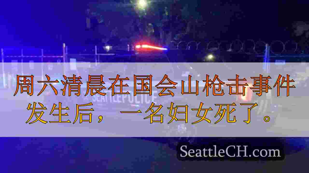 妇女在清晨的国会大厦山枪击事件中被杀，没有嫌疑人被拘留