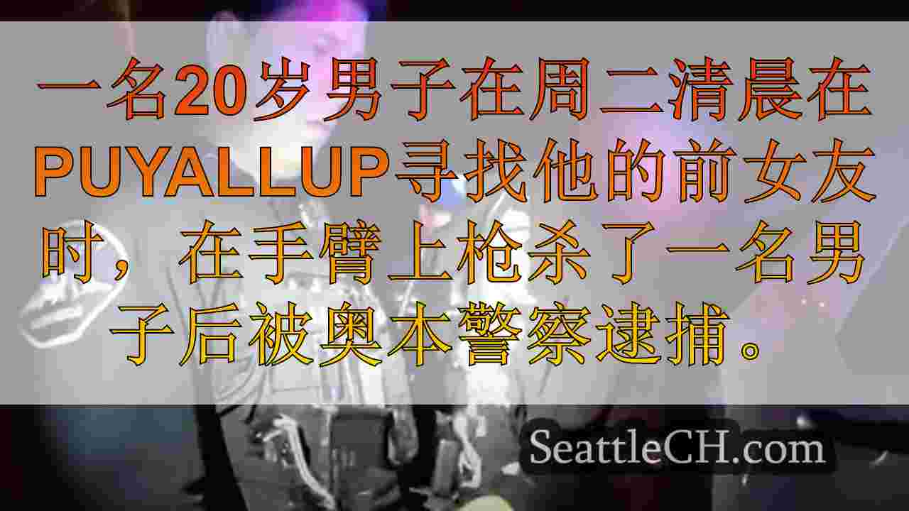 Puyallup男子通过门射击寻找前女友，面孔未遂谋杀罪