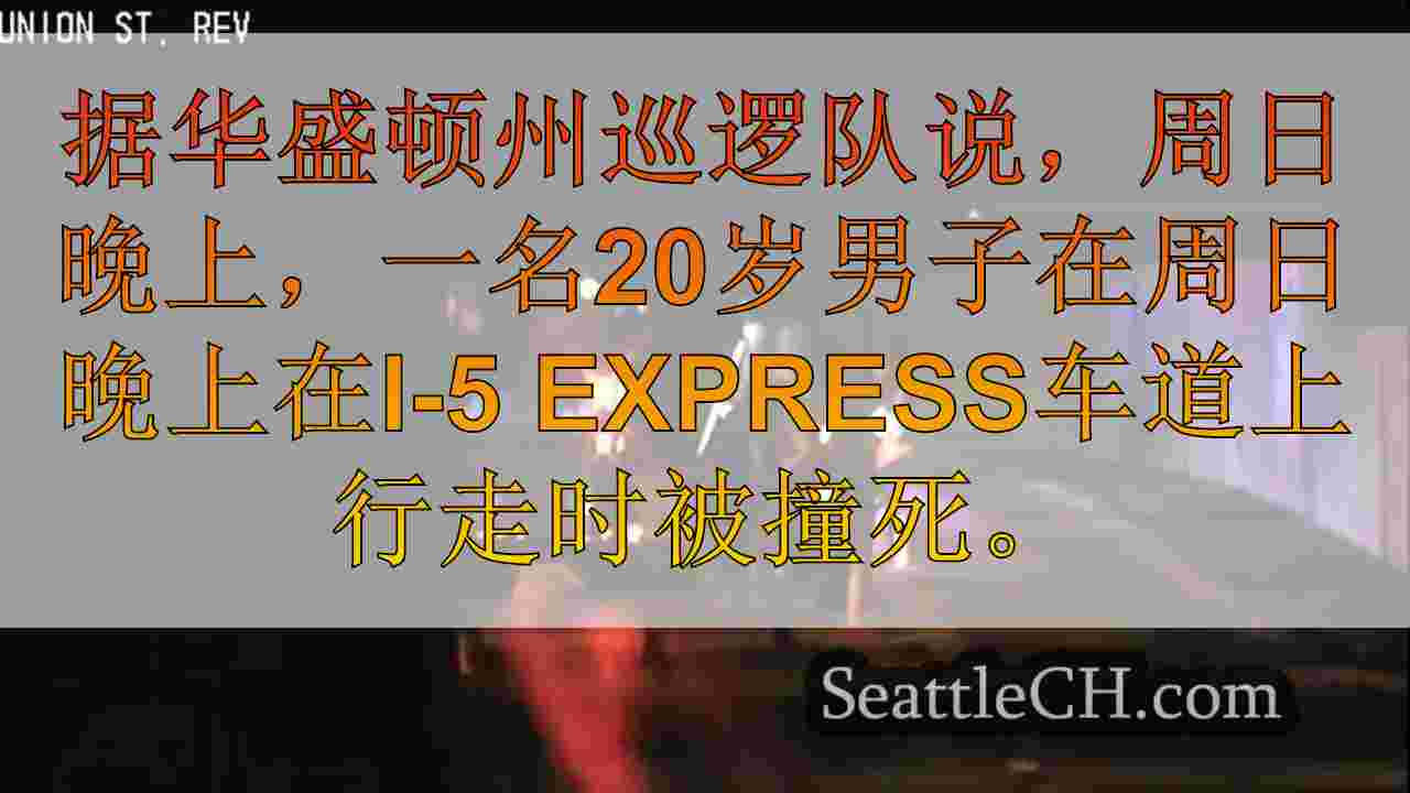 行人在I-5 Express Lanes上被DUI驾驶员击中