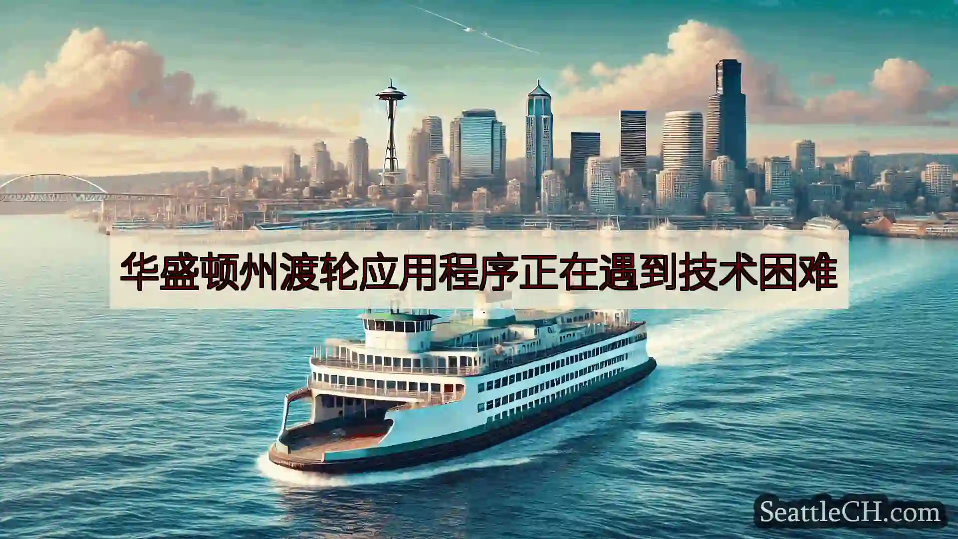 西雅图渡轮新闻 华盛顿州渡轮应用程序正在遇到技术困难https://wsdot.com
