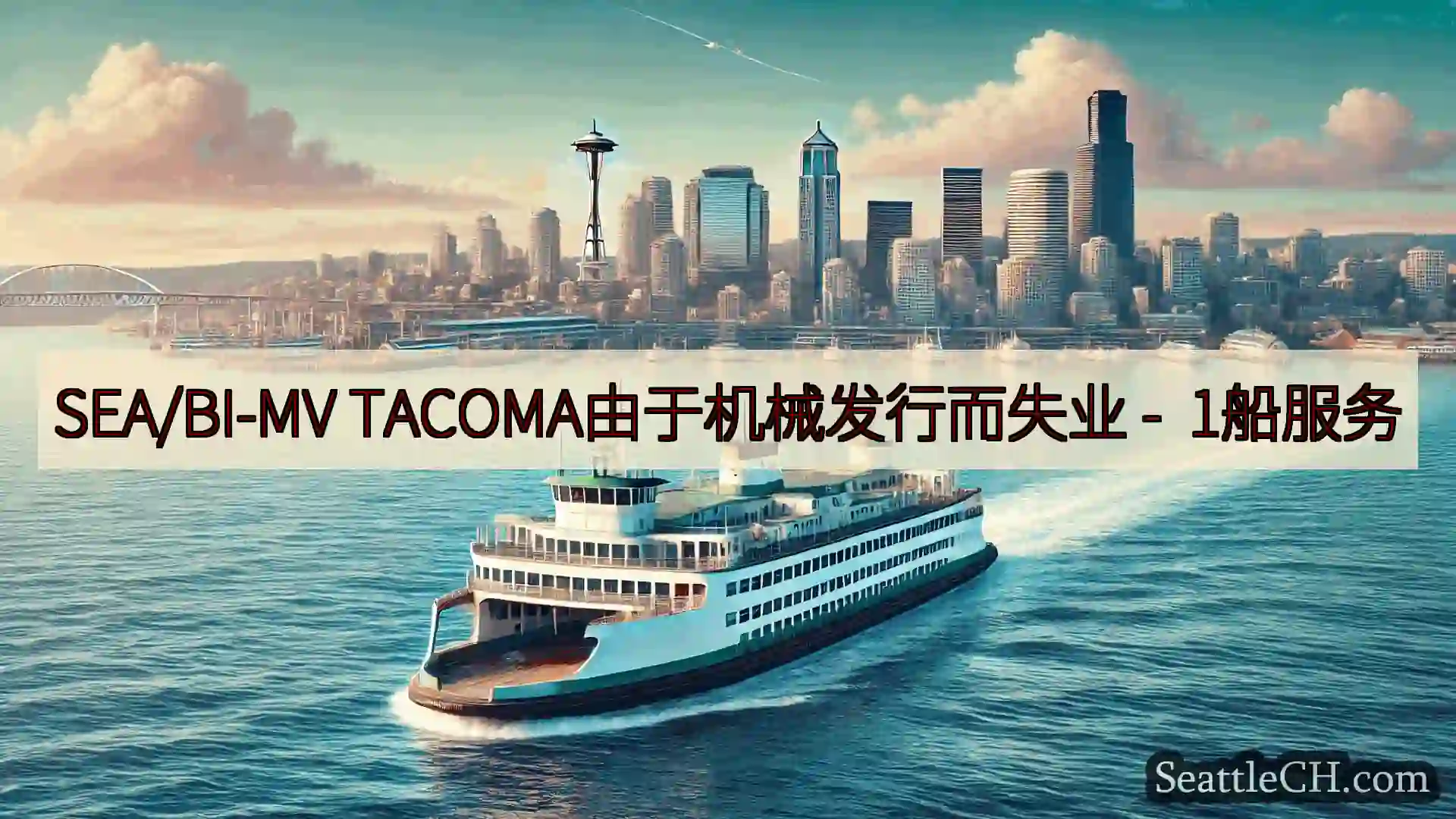 西雅图渡轮新闻 SEA/BI-MV TACOMA由于机械发行而失业 -