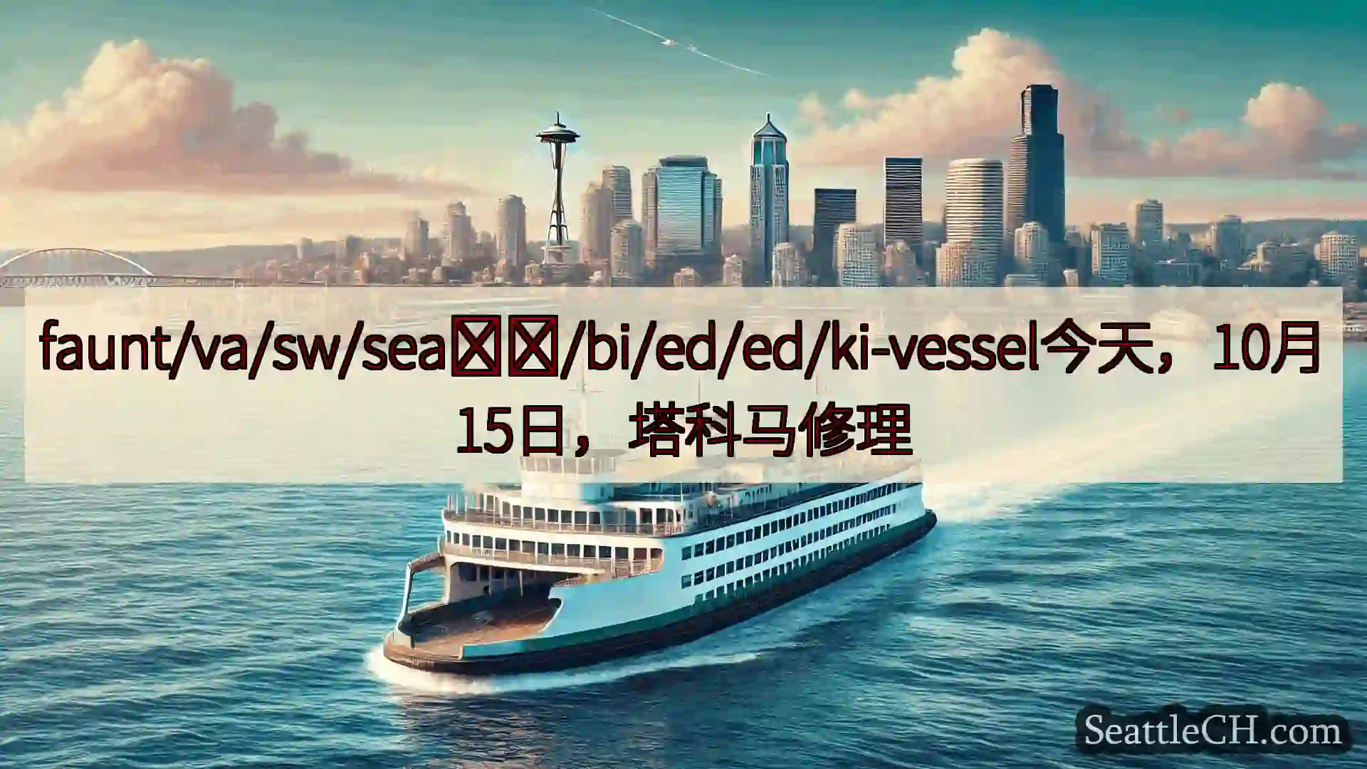 西雅图渡轮新闻 faunt/va/sw/sea​​/bi/ed/ed/ki-vesse