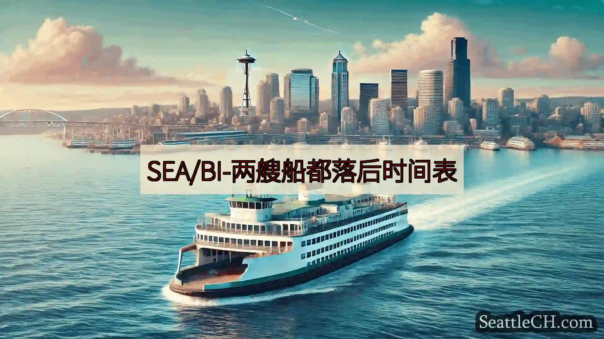 西雅图渡轮新闻 SEA/BI-两艘船都落后时间表https://wsdot.com/f