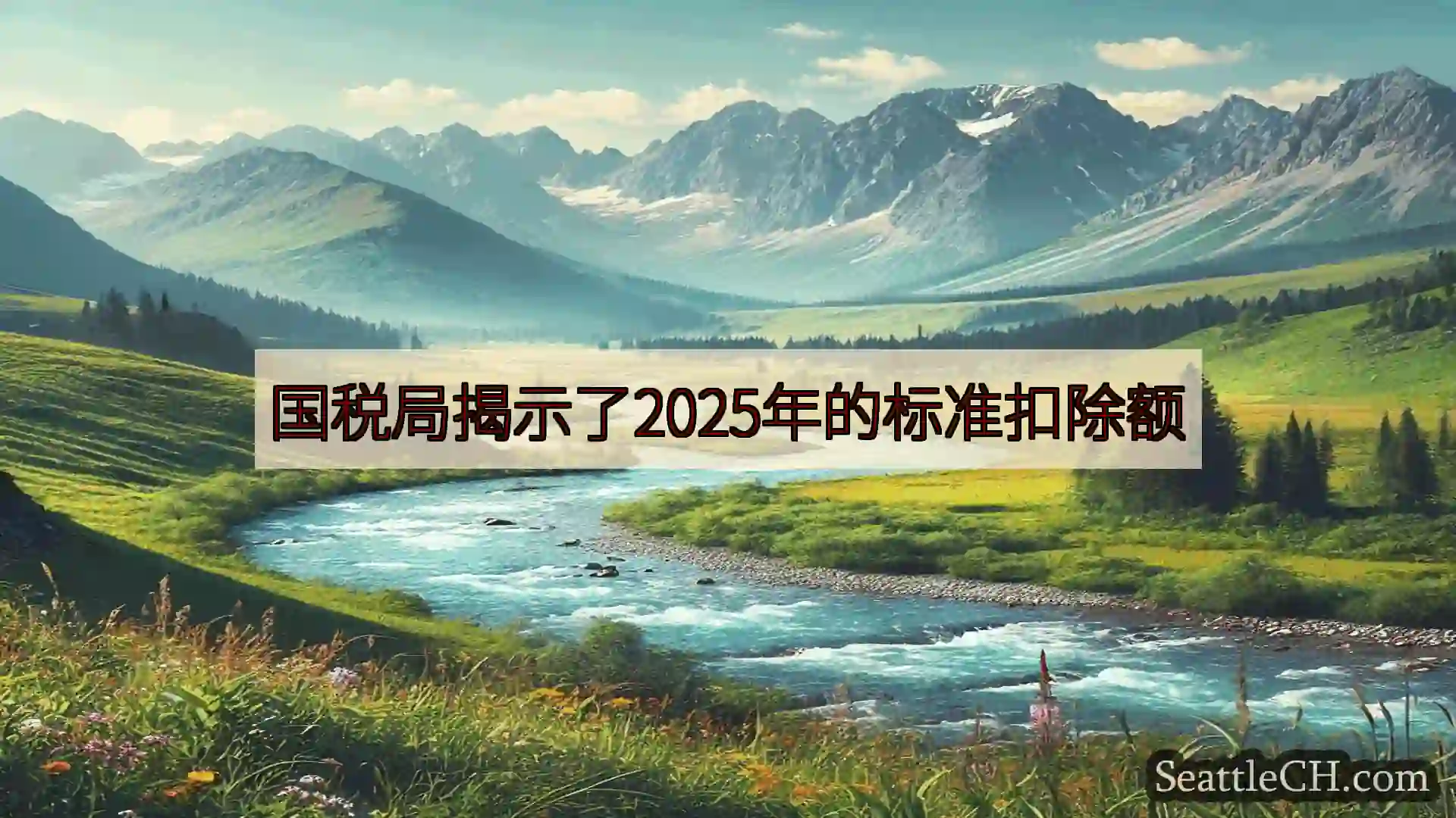 西雅图新闻 国税局揭示了2025年的标准扣除额