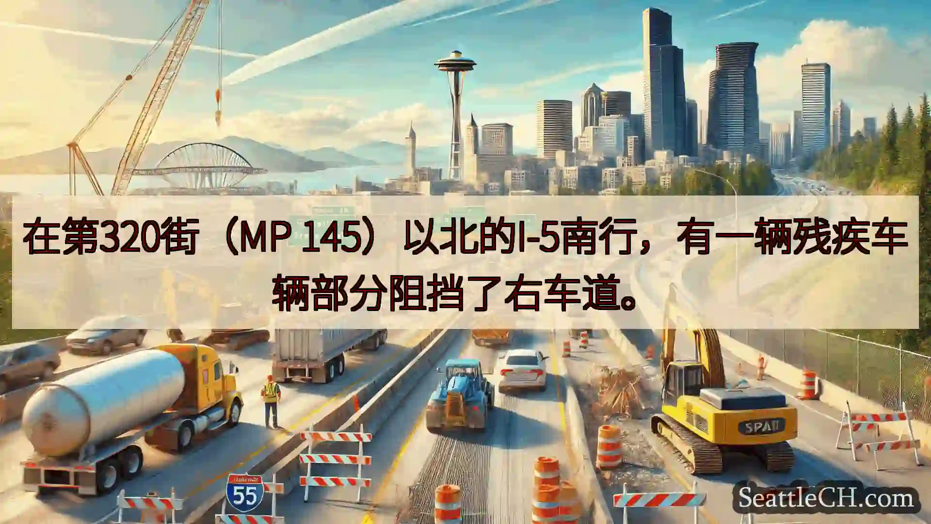 西雅图交通新闻 在第320街（MP