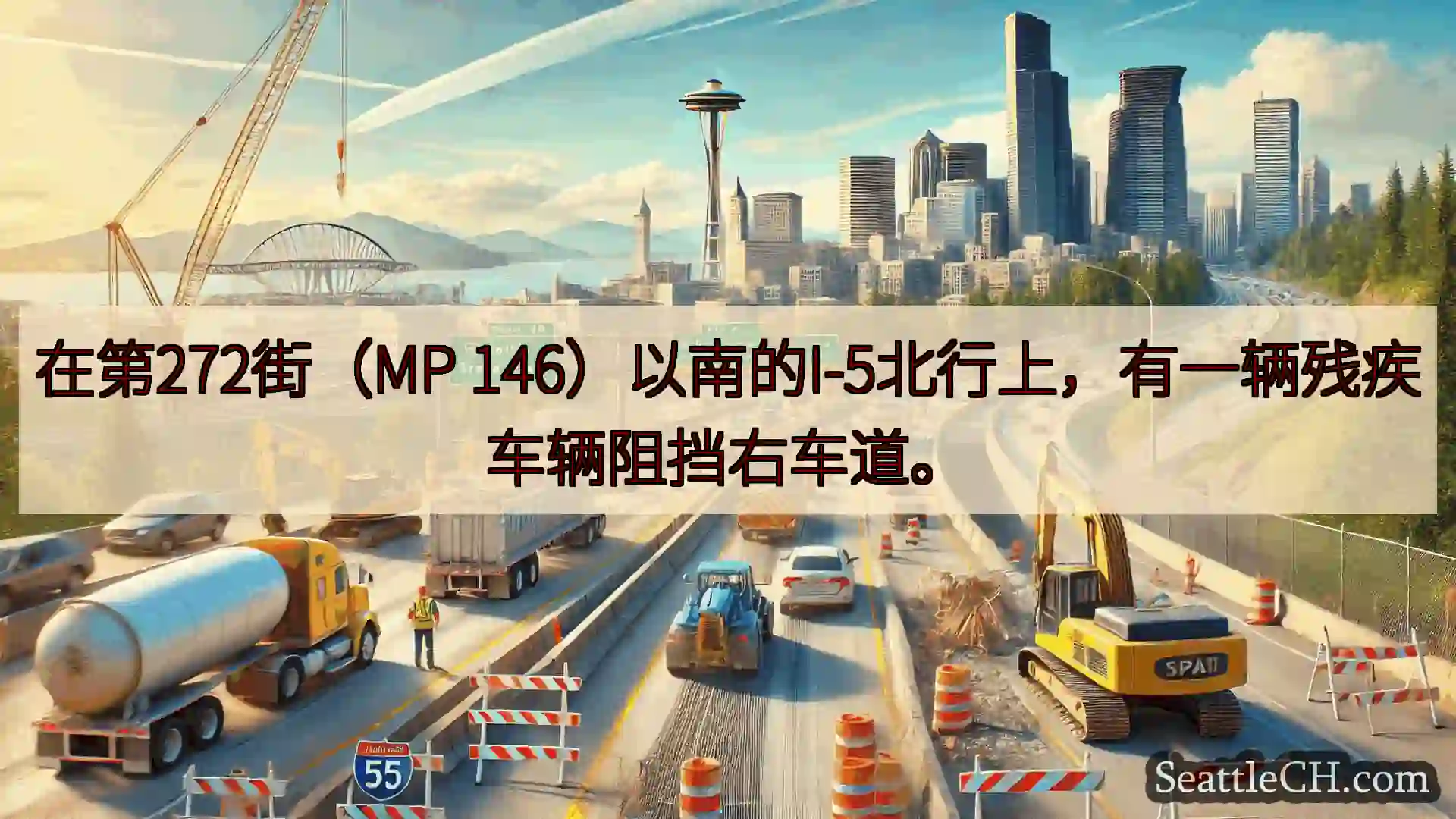 西雅图交通新闻 在第272街（MP
