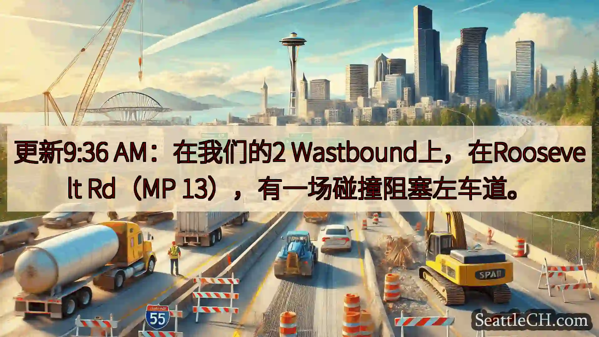 西雅图交通新闻 更新9:36 AM：在我们的2