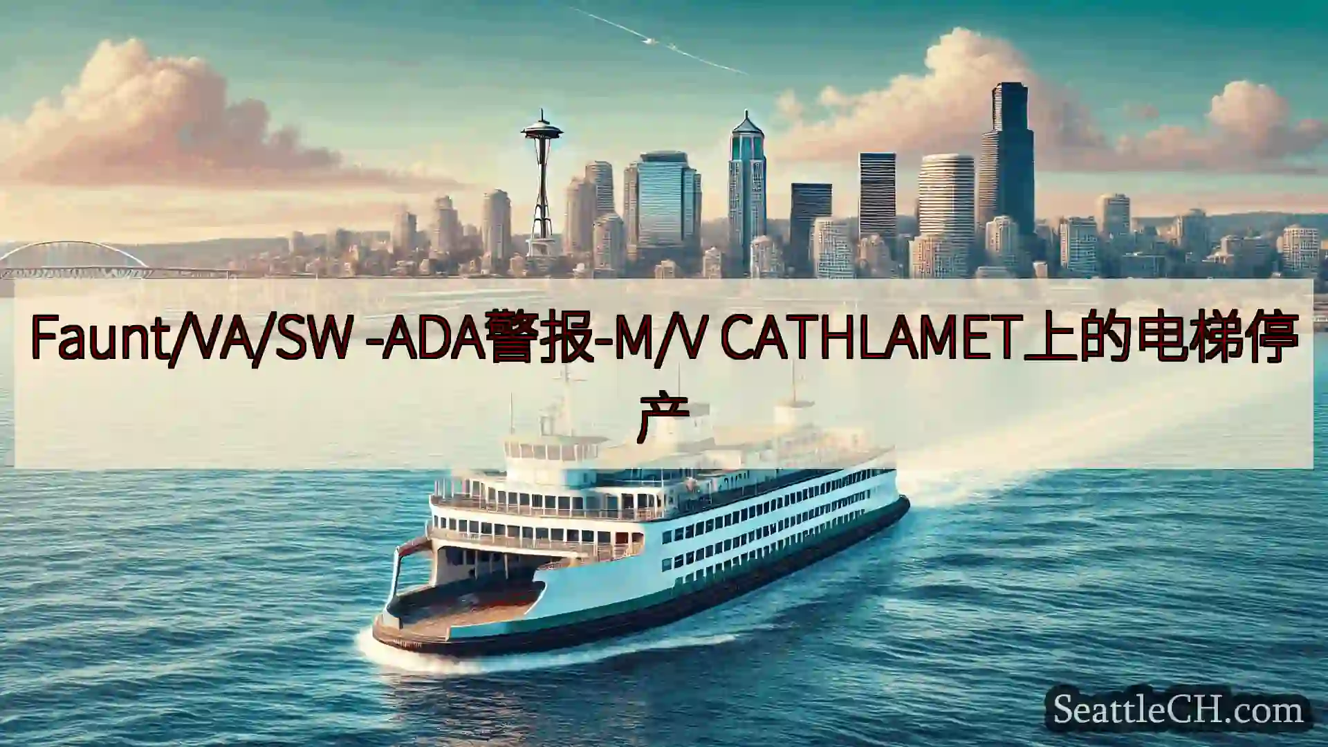 西雅图渡轮新闻 Faunt/VA/SW -ADA警报-M/V