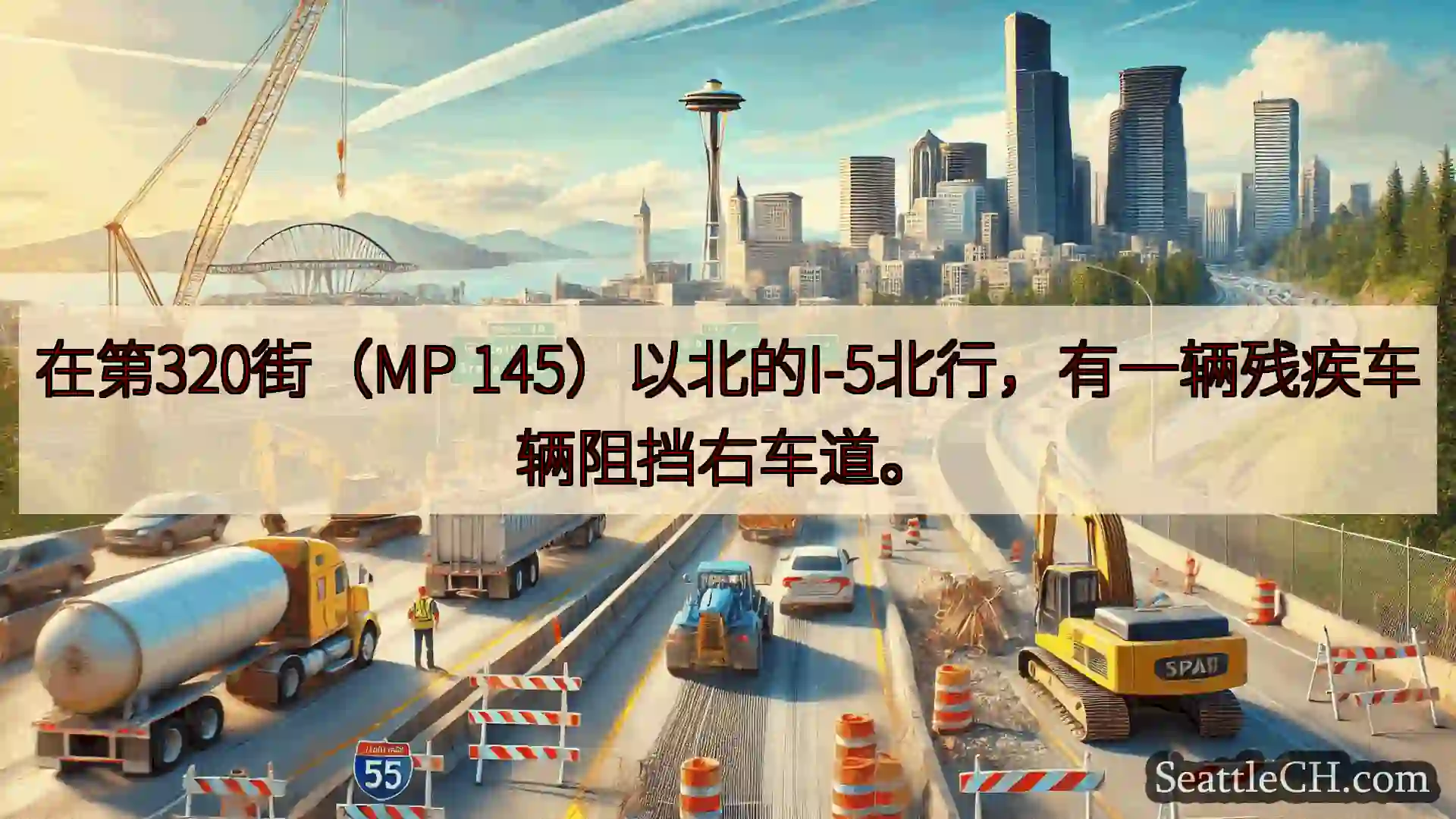 西雅图交通新闻 在第320街（MP