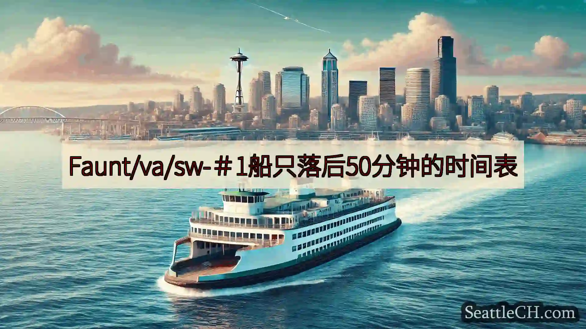 西雅图渡轮新闻 Faunt/va/sw-＃1船只落后50分钟的时间表https://w