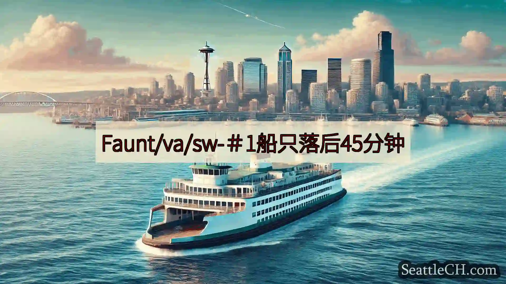 西雅图渡轮新闻 Faunt/va/sw-＃1船只落后45分钟https://wsdot