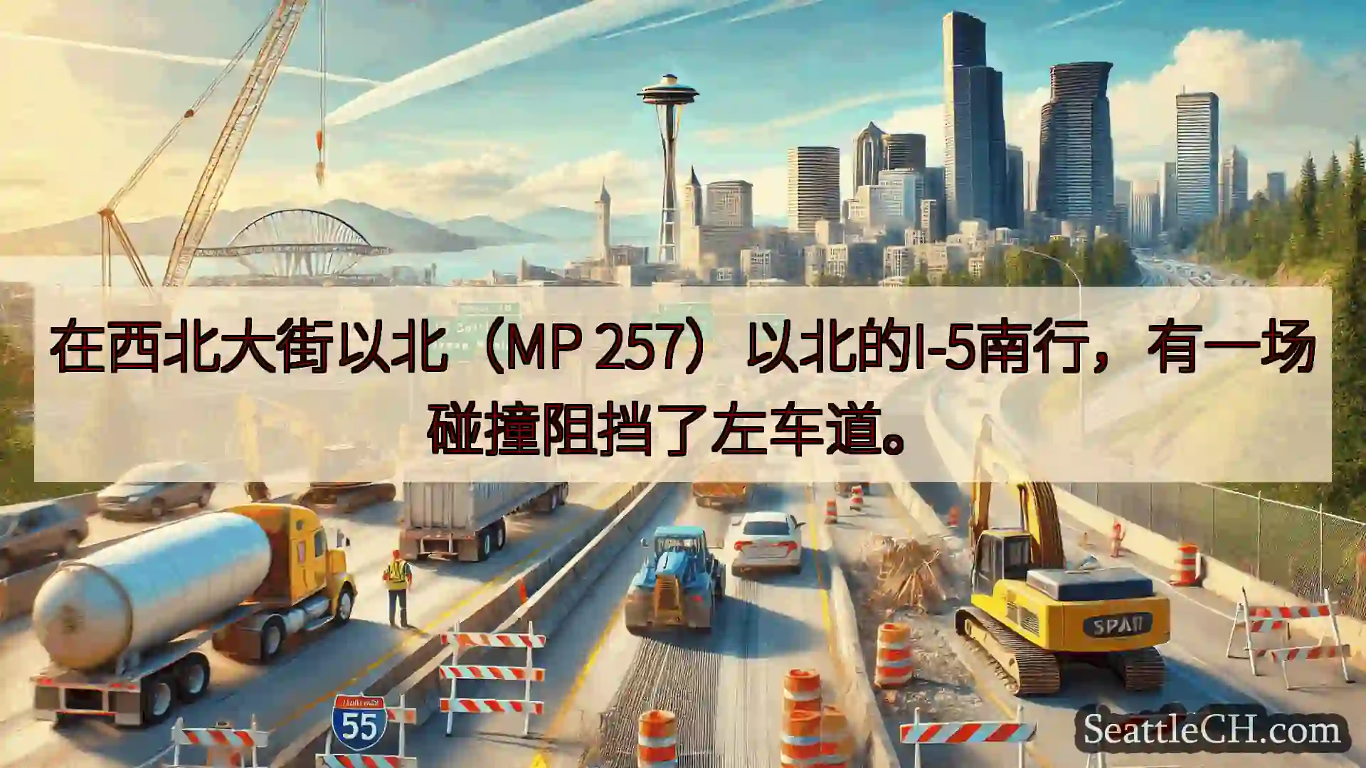 西雅图交通新闻 在西北大街以北（MP