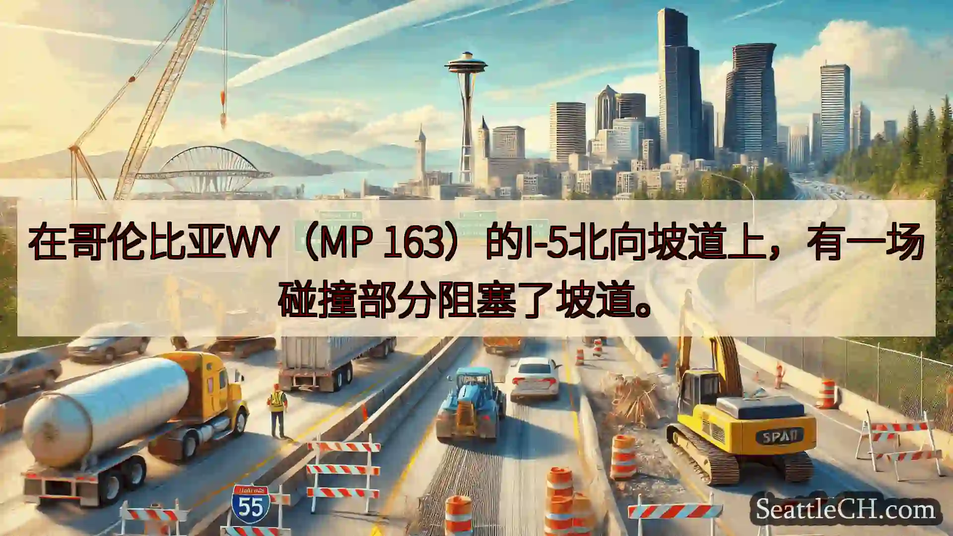 西雅图交通新闻 在哥伦比亚WY（MP