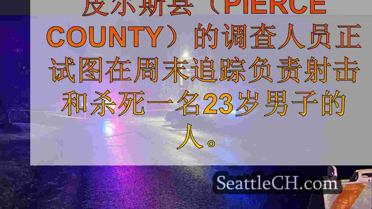 皮尔斯县代表在致命枪击事件发生后寻求线索，造成1人死亡，3人受伤