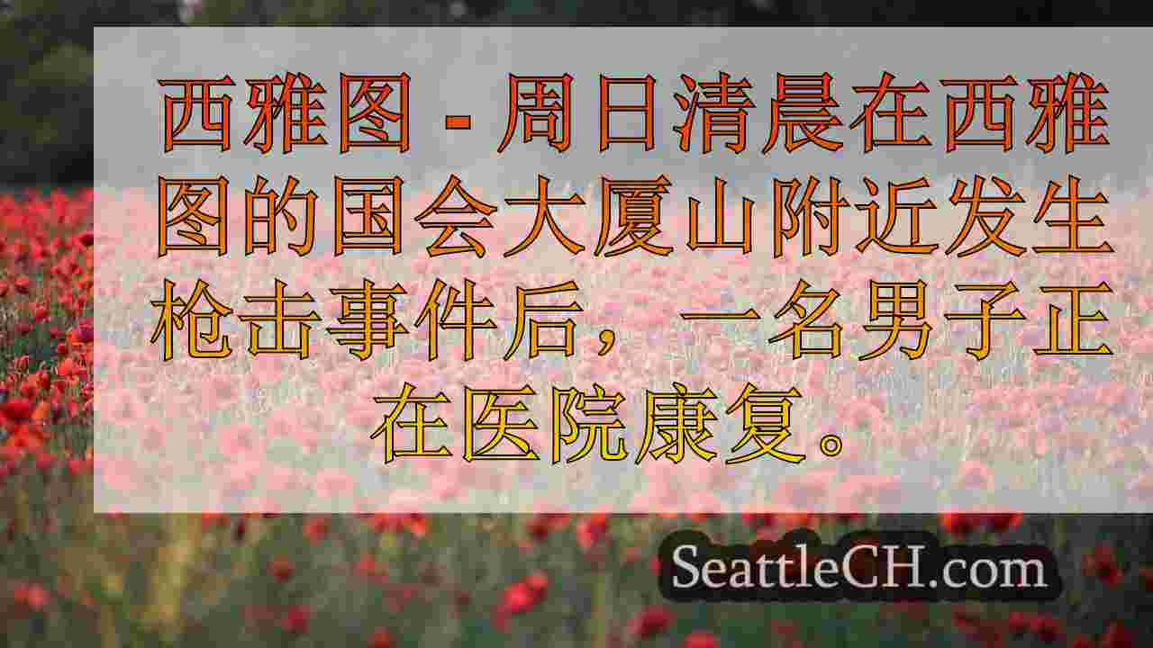 1因在西雅图的国会大厦山射击时受​​伤，没有任何嫌疑人确定