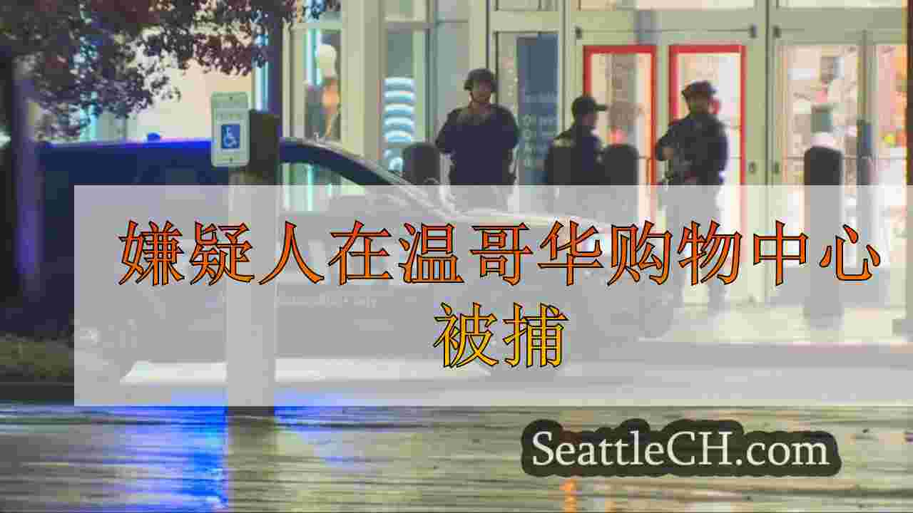 嫌疑人在温哥华购物中心被捕