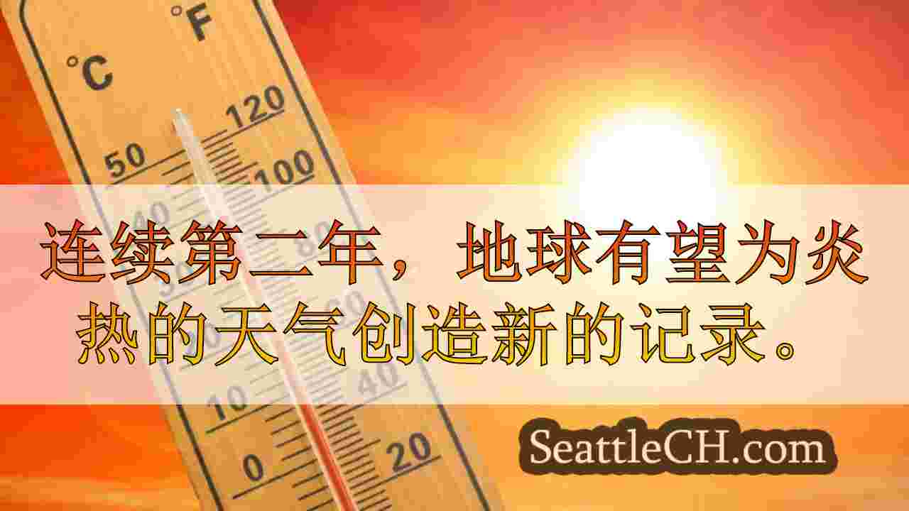 地球上的地球连续第二年打破热记录