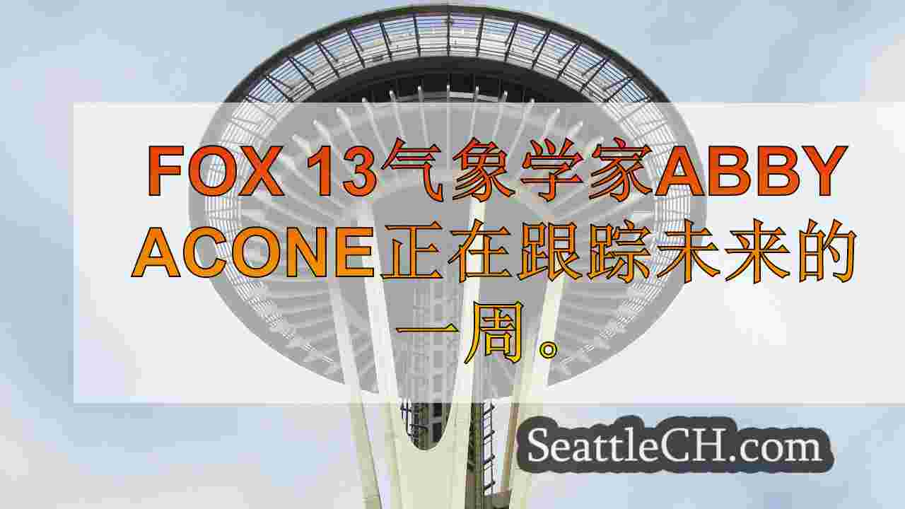 西雅图至周一的草率，黑暗和凉爽的天气模式