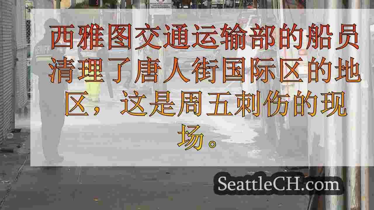 西雅图的CID在附近发生猛烈的刺伤事件后进行了清理