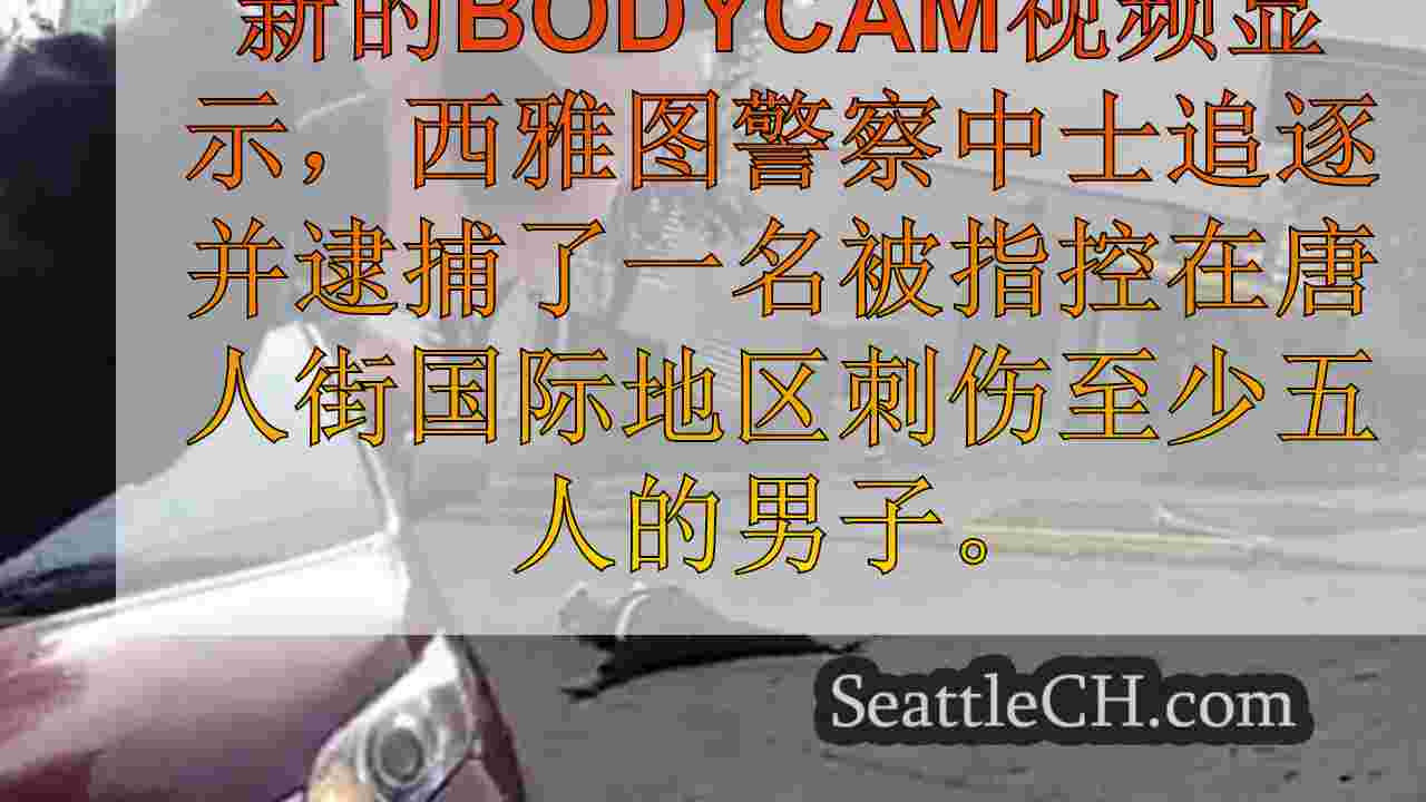 BodyCam视频显示，军官在CID中逮捕了西雅图大规模刺伤嫌疑人