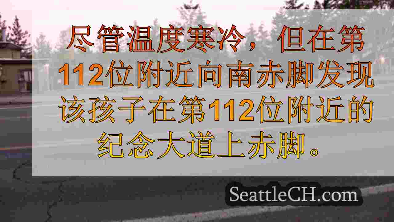布赖恩夫妇营救孩子，发现在繁忙的街道上赤脚徘徊