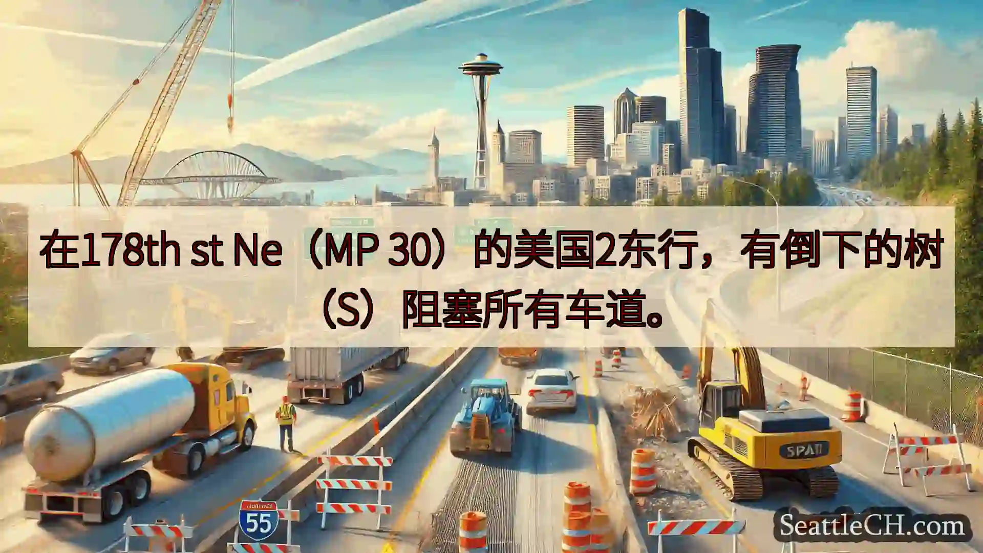 西雅图交通新闻 在178th st Ne（MP