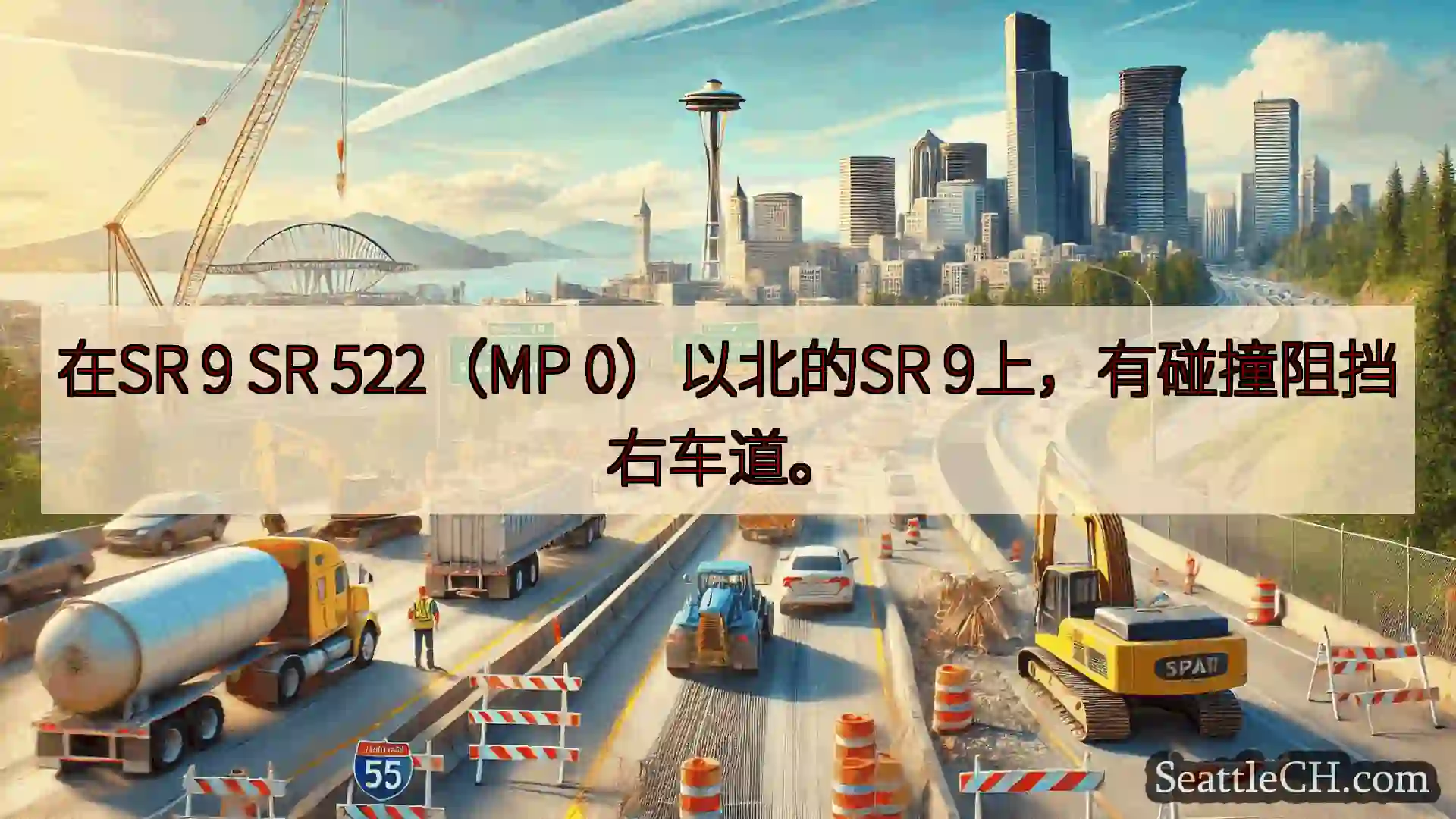 西雅图交通新闻 在SR 9 SR 522（MP 0）以北的SR