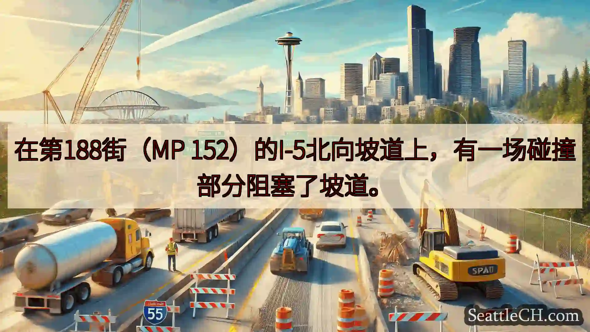 西雅图交通新闻 在第188街（MP