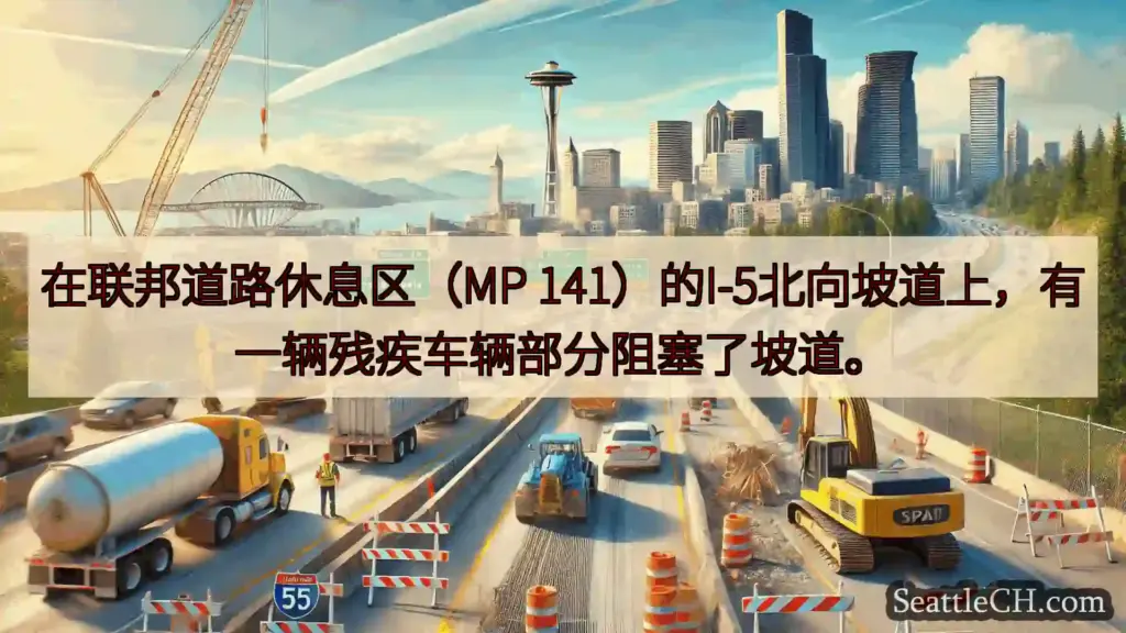 西雅图交通新闻 在联邦道路休息区（MP