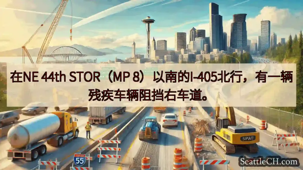 西雅图交通新闻 在NE 44th STOR（MP