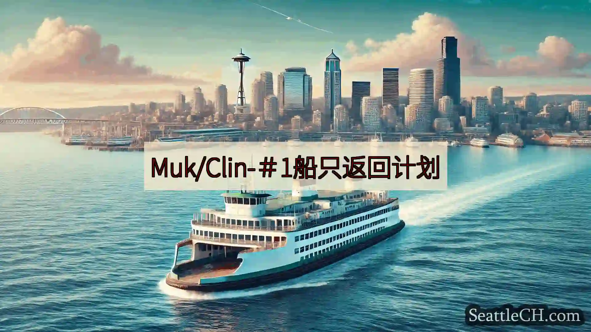 西雅图渡轮新闻 Muk/Clin-＃1船只返回计划https://wsdot.com/
