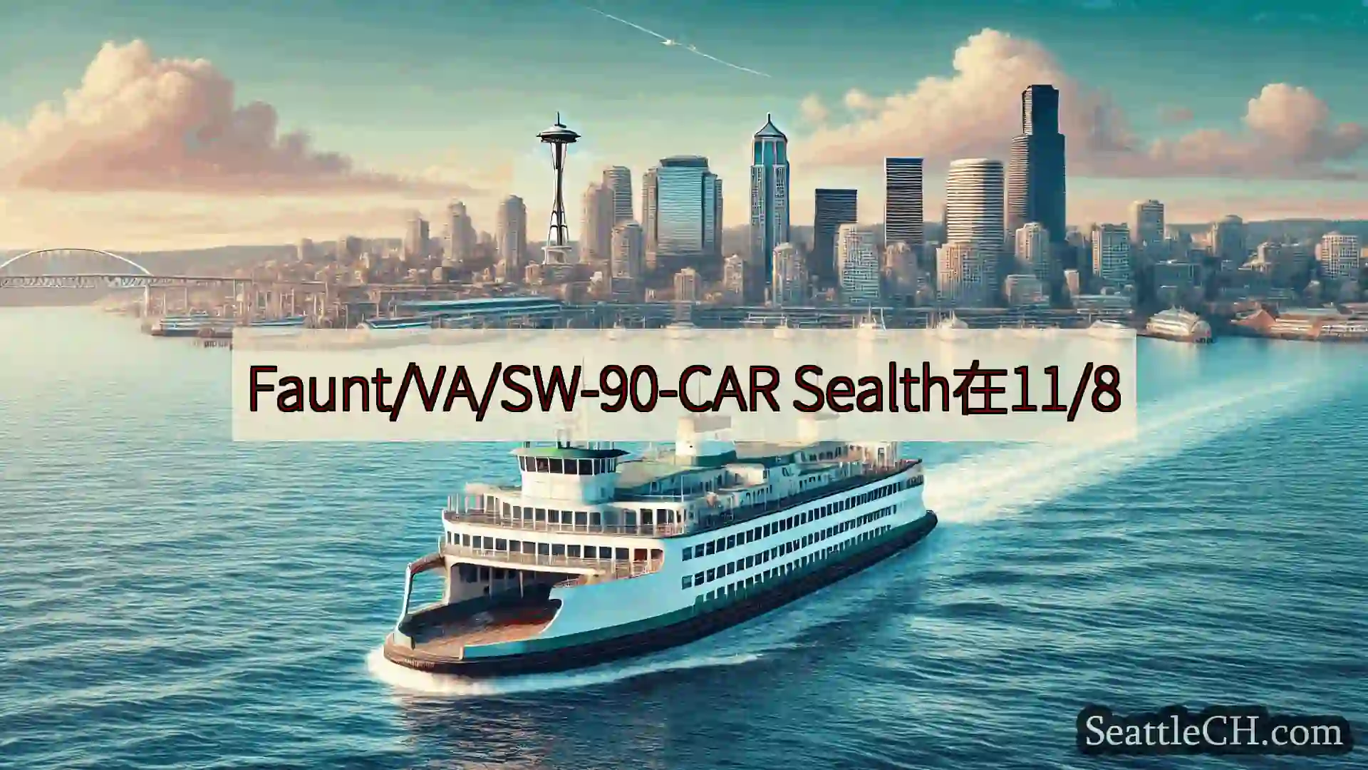西雅图渡轮新闻 Faunt/VA/SW-90-CAR Sealth在11/8