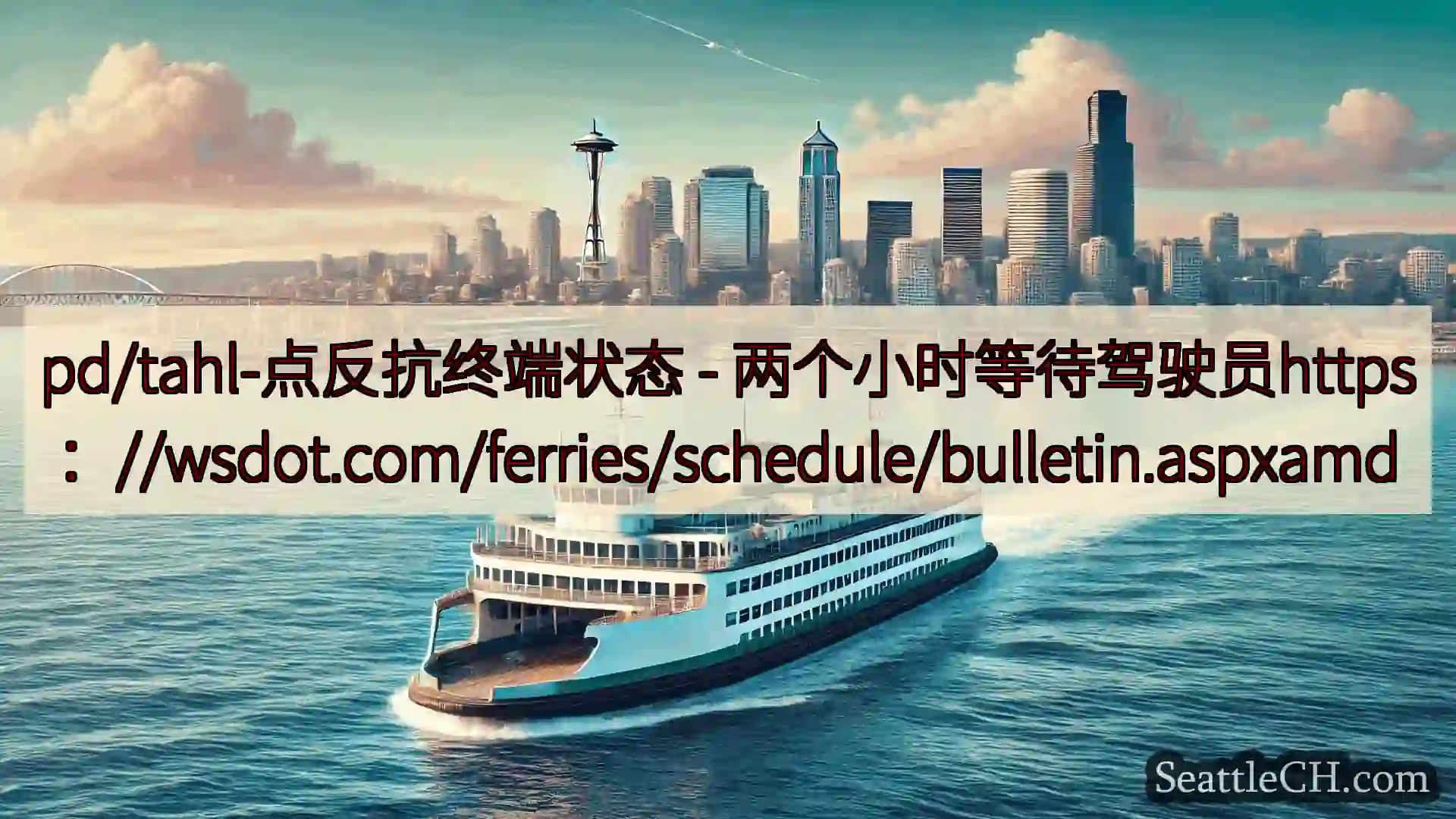 西雅图渡轮新闻 pd/tahl-点反抗终端状态 -