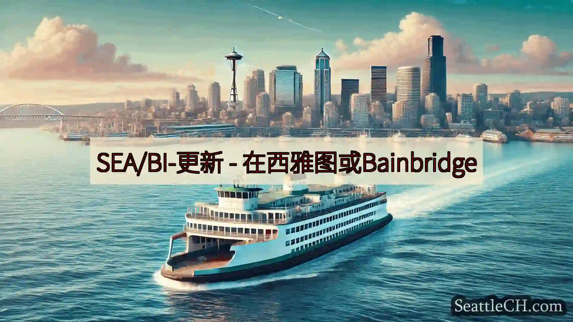 西雅图渡轮新闻 SEA/BI-更新 - 在西雅图或Bainbridge